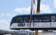 Trem do aeroporto de Guarulhos inicia testes