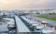 Incidente fechou temporariamente o aeroporto localizado na zona sul de São Paulo - Divulgação