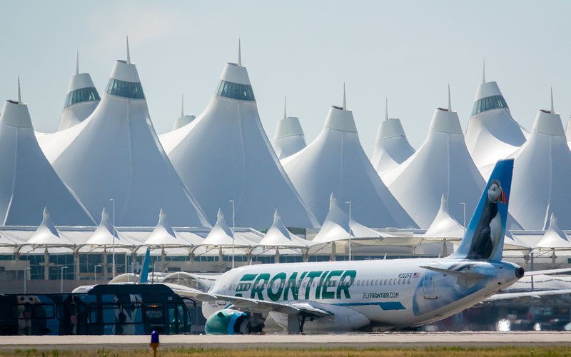 Aeroporto de Denver é um dos mais movimentados e importantes dos EUA - Denver International Airport