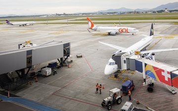 O aeroporto de Florianópolis será o primeiro onde as aeronaves poderão utilizar o novo serviço - Zurich Airport Brasil/Ricardo Wolffenbuttel