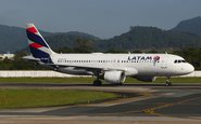 A rota será operada pelo Airbus A320-200 da Latam Chile, para até 176 passageiros - AERO Magazine/Luís Neves