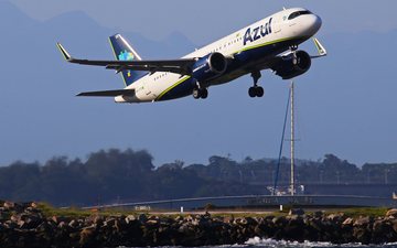 Azul pretende dobrar sua capacidade no aeroporto de Congonhas a partir deste mês - Luís Neves