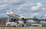JetSmart possui encomenda para mais de 100 aeronaves da Airbus - Divulgação