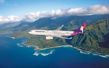 Aeronave que seguia do Arizona para Honolulu transportava 288 passageiros - Divulgação