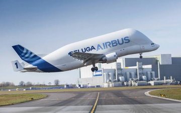 O A300-600ST Beluga por quase três décadas foi a espinha dorsal da logística da Airbus - Airbus