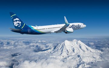 Alaska Airlines é uma cliente tradicional da Boeing - Divulgação