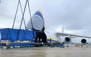 O An-124 é usualmente utilizado em transporte de cargas indivisíveis com grandes volumes - Antonov Airlines