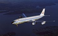 Boeing 707-121 (N708PA) em seu segundo voo, em 20 de dezembro de 1957 - Divulgação