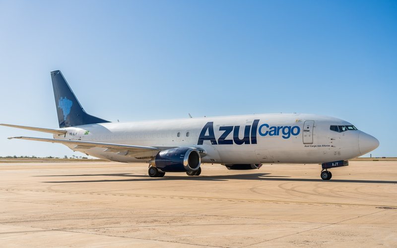 Azul Cargo ocupará um espaço adicional de cerca de 965 m² no aeroporto de Vitória - Divulgação