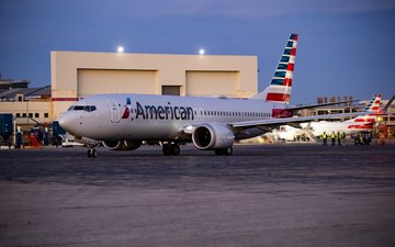 Imagem American Airlines está voando com o 737 MAX para o Brasil