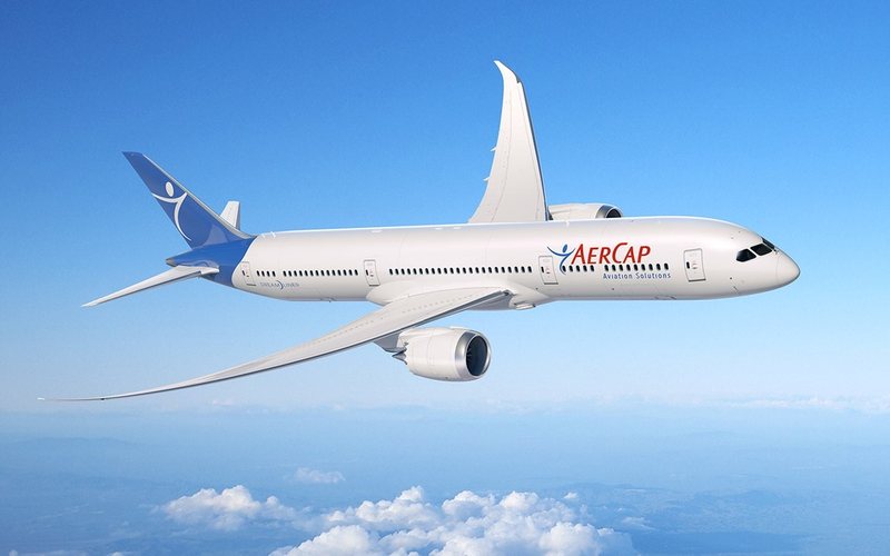A AerCap Holdings encomendou cinco Boeing 787-9 adicionais durante o Farnborough Airshow 2022 - Divulgação