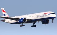 Voos da British Airways para São Paulo são operados com o A350-1000, companhia atende também a cidade do Rio de Janeiro - Guilherme Amancio