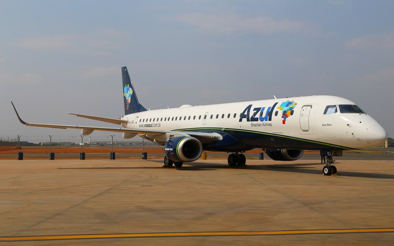 Embraer 195 opera os voos entre as capitais - Luís Neves