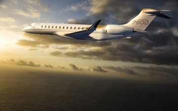 Imagem Bombardier atinge marca de cem asas fabricadas do Global 7500