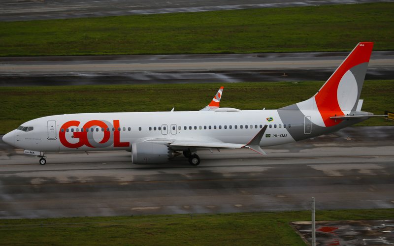 Boeing 737 MAX 8 em operação no aeroporto de Guarulhos - Luis Neves