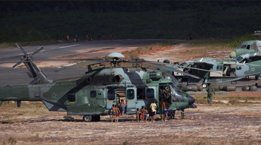 Helicóteros são os maiores operados por militares do Brasil - FAB