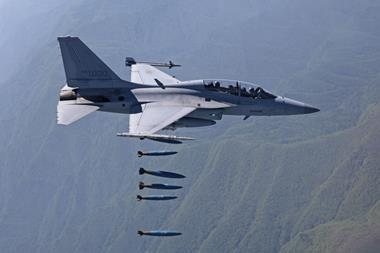 FA-50 pode cumprir missões de treinamento e algumas operações de combate - Korea Aerospace Industries