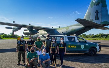 Imagem FAB realiza transporte de animais silvestre do Amazonas para Goiás