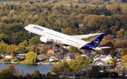 Boeing 787-9 da Lufthansa tem capacidade para até 294 passageiros, aeronaves vão atender a demanda do verão europeu - Divulgação