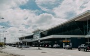 Fachada de acesso do aeroporto internacional Eduardo Gomes, em Manaus - Divulgação