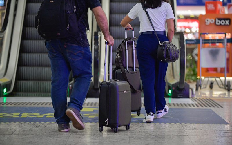 A demanda de passageiros nos voos domésticos aumentou 3,9% em comparação a fevereiro de 2023 - BH Airport/Divulgação