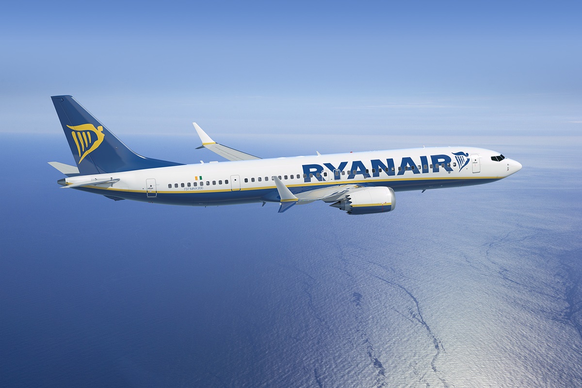 Boeing 737 MAX da Ryanair