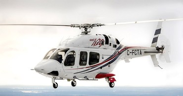 novo Bell 429  com trem de pouso retrátil