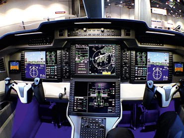 Cockpit do  Pilatus PC-24