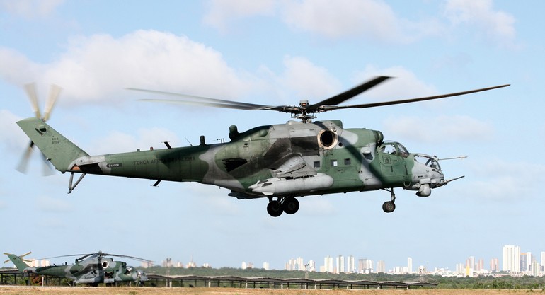 Os poderosos AH-2 Sabre da FAB 