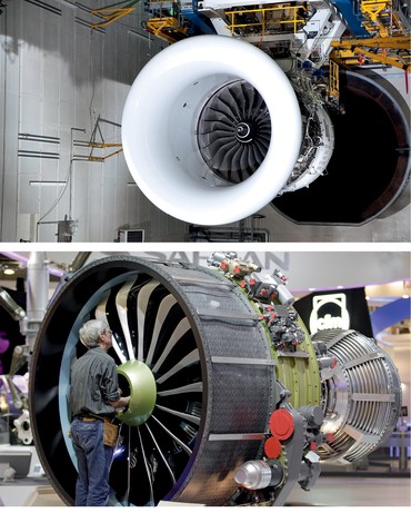 Campanha de testes do Rolls-Royce Trent 1000 e CFM Leap
