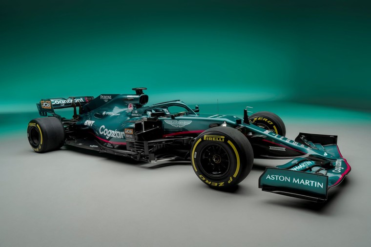Novo AMR21 da Aston MArtin para a temporada 2021 da Formula 1