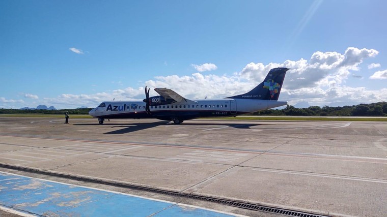 ATR 72-600 da Azul em Macaé