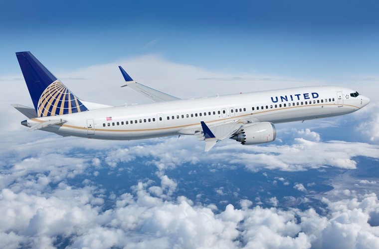 Boeing 737 MAX da United Airlines