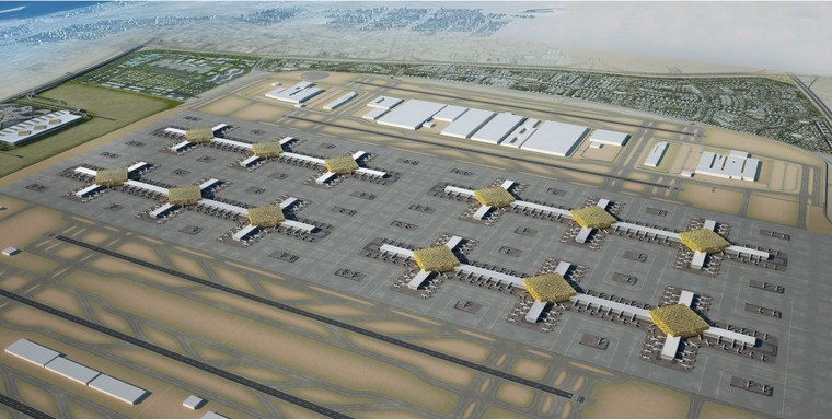 Projeto do novo aeroporto de Dubai