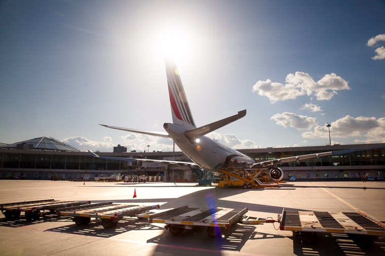 Air France no aeroporto de  Sheremetyevo