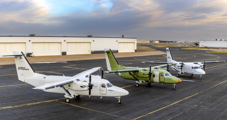 Cessna SkyCourier o novo turbo-hélice da Textron