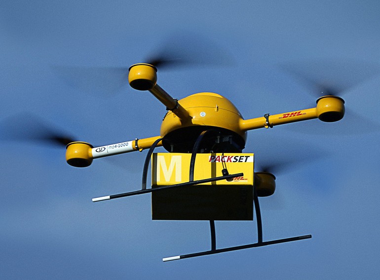 Quadcopter autônomo da DHL