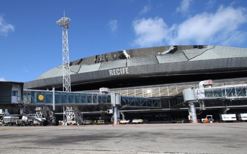 O aeroporto internacional do Recife é um dos mais movimentados do Nordeste - Aena Brasil/Divulgação