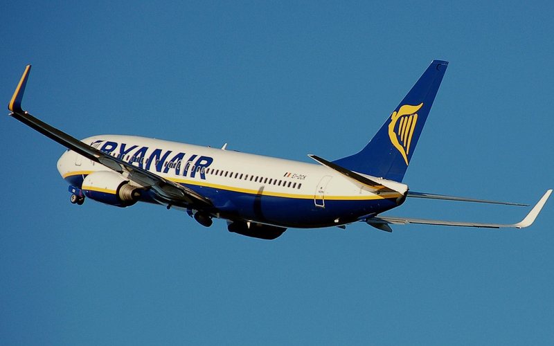 Ryanair é um dos maiores clientes da Boeing com mais de R$ 111 bilhões em pedidos para o 737-8200 - Divulgação