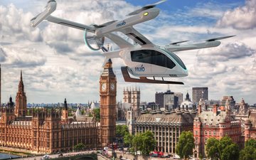 O início da operação dos veículos elétricos de pouso e decolagem vertical será em 2026 - Embraer/Divulgação