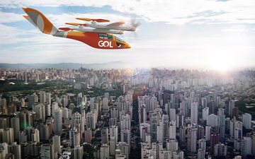 Imagem Gol planeja operar 250 aeronaves elétricas no Brasil