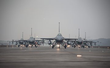 Taiwan está modernizando sua frota de caças F-16A/B para o padrão Block 70/72 - Divulgação