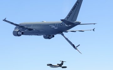 Testes entre o A310 e o drone DT-25 ocorreram sobre a Espanha - Airbus Defense