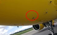 Airbus A320 é atingido por tiros durante o pouso e ferem comissária\u003B veja as imagens