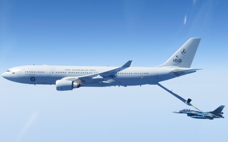 El Airbus A330 MRTT puede repostar una amplia gama de aviones militares - JASDF