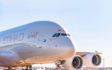 Sétimo Airbus A380 da Etihad deverá retornar à operação em breve - Divulgação