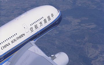 China Southern opera com cinco A380 há apenas dez anos - Divulgação