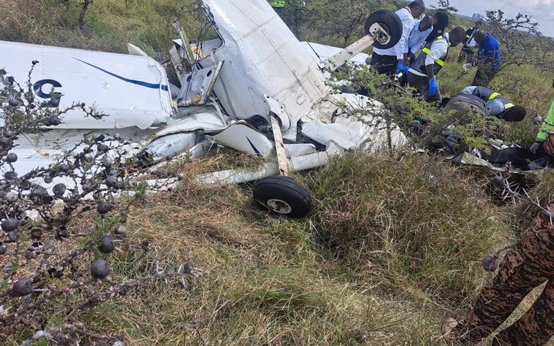 Duas pessoas que estavam no Cessna morreram na queda da aeronave - Reprodução/Redes Sociais