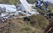 Duas pessoas que estavam no Cessna morreram na queda da aeronave - Reprodução/Redes Sociais