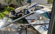 Avião cai em condomínio no Rio de Janeiro